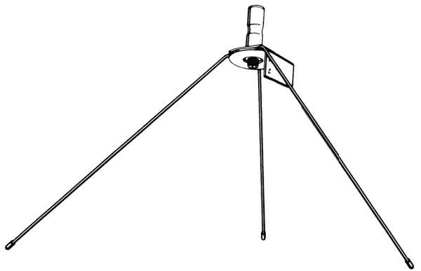 Hustler colinear gain antenna model cg-144